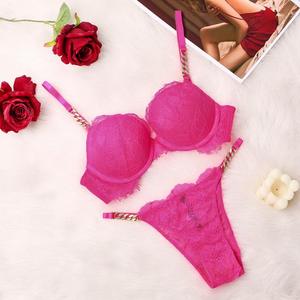 Neue Verführerische Erwachsene Damen Sexy Spitze 2-teiliges Dessous Set Heißer BH Unterwäsche und Höschen Set - Product Image 5