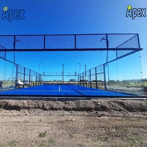 สนามแพเดิลเทนนิส APEX ยอดนิยม สนามแพเดิลเทนนิสแบบพาโนรามา สนามแพเดิลเทนนิสครบวงจร ราคาสนามแพเดิลเทนนิส Cancha De <span class=keywords><strong>Padel</strong></span> - Product Image 2