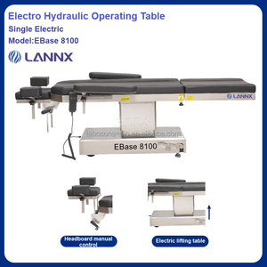 LANNX EBase 8100, nuevos productos, mesa de operaciones eléctrica portátil para cirugía ENT, cama quirúrgica, dispositivo de Hospital, cama de examen para pacientes - Product Image 2