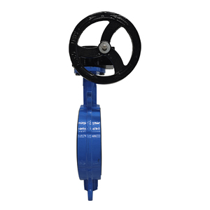Válvula de Mariposa Manual de Hierro Fundido Personalizable con Sello Suave y Abrazadera de Turbina para Aplicaciones de Agua - Product Image 2
