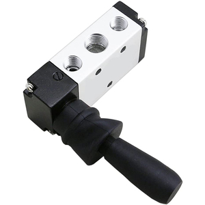 5/2 cách khí nén hoạt động van điện từ 4h210-08 ruichen Hợp kim nhôm 1/4 "van tay điều khiển khí nén - Product Image 5