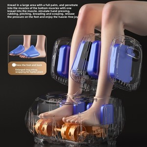 Muren Electric <b>Foot</b> <b>Massager</b> Full Coverage Roller Airbag Heating Massage For Legs And <b>Feet</b> Home Use - Product Image 4