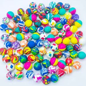 Pelotas saltarinas baratas de China de 27 mm al por mayor, pelotas super saltarinas de 1 pulgada para la venta, juguetes y suministros para máquinas expendedoras y megasupermercados - Product Image 1