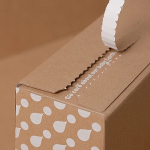 Commercio all'ingrosso durevole Logo personalizzato corrugato cassetta postale con rivestimento UV e goffratura strisce di strappo per un facile imballaggio - Product Image 3