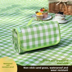 Tapis de camping portable, imperméable, résistant à l'humidité, à la saleté et antidérapant, style Instagram, en tissu non tissé pour l'extérieur - Product Image 5