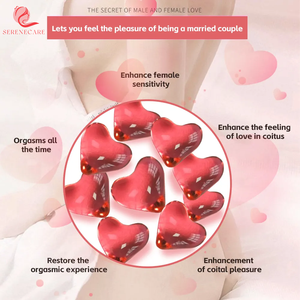 Cápsulas SereneCare Yoni para Orgasmo <span class=keywords><strong>Sexual</strong></span> em Promoção: 100% Ervas Naturais, Eficazes para Libido Feminina, Clímax, Bem-Estar e Ação Antibacteriana - Product Image 3