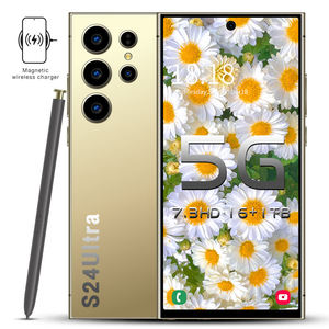 Nuovo Smartphone S24 ULTRA Globale Schermo Grande da <span class=keywords><strong>7</strong></span> <span class=keywords><strong>Pollici</strong></span> 5G 16GB+1TB Doppia SIM <span class=keywords><strong>Telefono</strong></span> Cellulare Android S24 ULTRA - Product Image 1