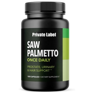Vitadiscovery Saw Palmetto Men DHT Blocker Suplemento de Salud de próstata para hombres Mujeres embarazadas Suplementos de hierbas de vitaminas para el cabello - Product Image 1