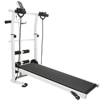 Caminadora Mecánica Manual para Interiores, Ajustable, Silenciosa, de Acero, Plegable y Multifuncional para Ejercicio en Casa, en Oferta