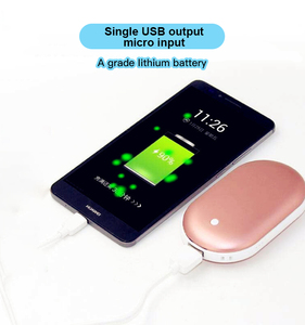 4000 Mah Mini Hand Warmer Cute 2 In <span class=keywords><strong>1</strong></span> Gift Set Aluminum Powerbank Power Bank For Girl - Product Image 4