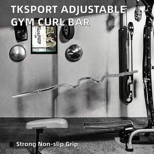 Tiêu chuẩn siêu Curl <span class=keywords><strong>Barbell</strong></span> bền và đa năng thép tập luyện thiết bị cho <span class=keywords><strong>bicep</strong></span> tricep cơ bắp tập thể dục Cách sử dụng - Product Image 6