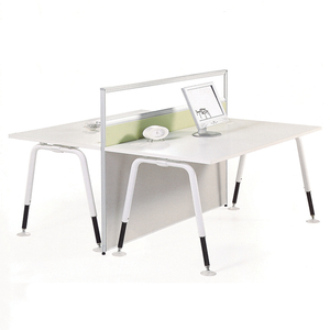 <span class=keywords><strong>Pas</strong></span> <span class=keywords><strong>cher</strong></span> En Gros 4 Personnes Poste De Travail Bureau <span class=keywords><strong>Cadre</strong></span> de Table En Acier - Product Image 6