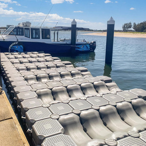 Float gạch HDPE Cube pontoon khối cấu hình thấp truy cập gạch UV Docking nổi nền tảng máy bay phản lực trượt tuyết/thuyền nâng lối đi Dock gạch - Product Image 5
