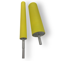 Rubber Gecoate Cilinderrol Voor Verpakkingslijn Staal En Rubberen Roller Voor Verpakkingsindustrie