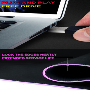 Blue Star RGB Mauspad XXL Computer-Tastaturunterlage Gaming-Zubehör <span class=keywords><strong>LED</strong></span> Gamer PC Verbindbare Matte USB Gaming-Schreibtischunterlage - Product Image 3