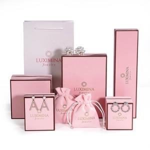 Confezione regalo e borsa per gioielli di lusso con logo personalizzato per confezione regalo per <span class=keywords><strong>gioielleria</strong></span> di fascia alta - Product Image 2