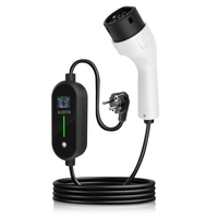 Station de recharge portable pour véhicules électriques GBT 16A AC, nouvelle norme IEC 62752 certifiée, chargeur de type 2, personnalisation de la prise d'alimentation