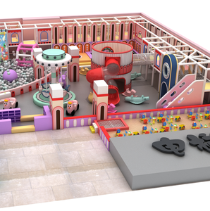 <span class=keywords><strong>Pokiddo</strong></span> amarillo y negro Parque de Atracciones equipo interior y exterior comercial niños parque infantil interior parque infantil conjunto - Product Image 4