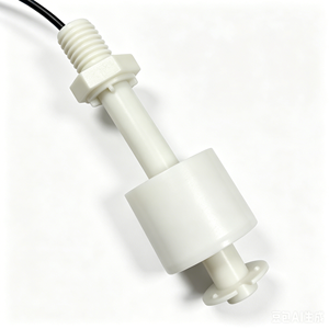 Capteur de niveau de liquide, interrupteur à flotteur en plastique blanc avec câble noir pour la détection de niveau élevé ou bas, refroidisseur d'air évaporatif - Product Image 2