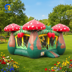 Château <span class=keywords><strong>gonflable</strong></span> géant en forme de fraise, tendance et adorable, pour enfants, <span class=keywords><strong>prix</strong></span> d'usine en Chine, fournisseur <span class=keywords><strong>professionnel</strong></span> - Product Image 1