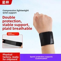 PACPICK PA-25 Protège-poignet personnalisé avec logo, soulagement de la douleur due aux entorses/tendinites/affections des gaine tendineuses, léger, unisexe, pour le fitness