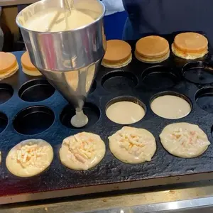 Japon kırmızı fasulye kek Obanyaki Imagawayaki Maker makinesi