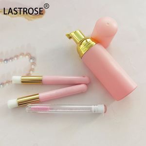 Limpiador de Pestañas OEM de 60 ml, Libre de Aceite, Marca Privada, Espuma para Extensiones de Pestañas, Kits de Champú para Pestañas en Botella Rosa - Product Image 5