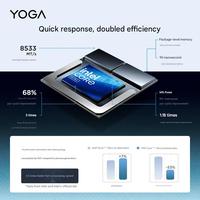 Ordinateur portable professionnel Lenovo YOGA Air X AI 2025 AI PC Intel Core Ultra 7 258V 32 Go 1 To 14 pouces 4K 120 Hz OLED tactile Ultrabook