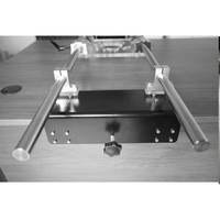 Glissière de défonceuse réglable en hauteur pour le travail du bois, avec rails en acier et aluminium de 48 pouces, pour le rabotage de planches