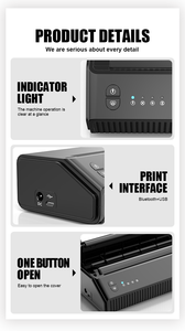 Papier transfert pour tatouage MHT-P8009A4, taille 100 feuilles, papier thermique pour tatouage, papier <span class=keywords><strong>carbone</strong></span> pour transfert de motifs - Product Image 4