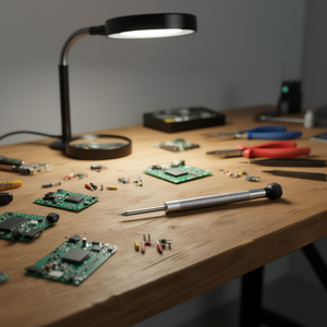 Destornillador de 342 mm de longitud con punta de precisión para reparación de electrónica - Product Image 3