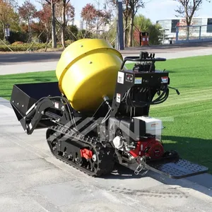 ANT Mini Dumper Truck Track BY800MIX Hot Sale Usado Crawler Loader para obras de construção