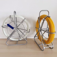 Machine de tirage de câbles pour conduits en fibre de verre de 8 mm, accessoires de câblage pour serpentin de tirage de câbles de 4-16 mm