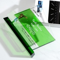 Trophée de golf en cristal et médaille, Récompense pour le record de par, Champion de par, Personnalisation pour équipe, Prix pour le coup de trou en un, Trophée Aigle, Récompenses de course