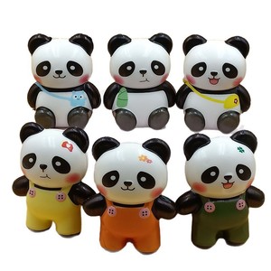 Juguetes de Peluche Panda de Material PU, de 2 a 4 Años, Unisex, Alivio del Estrés, Lindo Regalo de Dibujos Animados para Niños - Product Image 5
