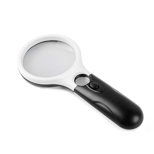 3 LED ánh sáng 45x cầm tay đọc Kính lúp ống kính không thấm nước kính hiển vi kính lúp với 3 Đèn Led trang sức đồng hồ Loupe - Product Image 1