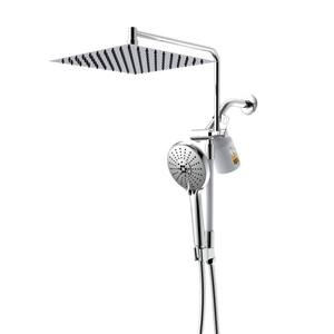 Cabezal de Ducha de 10 Pulgadas con Rociador Superior Grande de 5 Funciones y Ducha de Mano con Cartucho de Filtro Personalizable - Product Image 2