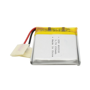 402530 250mah 3.7 volt lithium polymer battery - Product Image 5