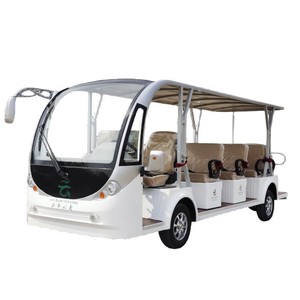 Voiture électrique à quatre roues pour 8-11-14 passagers, véhicule de tourisme pour zones panoramiques, bus de <span class=keywords><strong>navette</strong></span> pour aéroport et campus, 3500W-5000W - Product Image 5