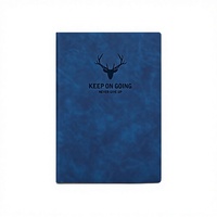 Carnet personnalisé A5 à couverture souple en cuir PU, carnet de bureau professionnel avec logo, carnet A5 en cuir souple