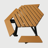 Table de pique-nique en bois pour le jardin et le camping