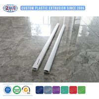 Profilé d'extrusion en PVC pour rail de rideau double, pour systèmes de rideaux de chambre d'hôtel