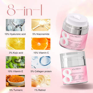 <span class=keywords><strong>Crema</strong></span> Facial 8 en 1, Fabricante OEM, Marca Privada, Antienvejecimiento, <span class=keywords><strong>Reafirmante</strong></span>, Hidratante, Iluminadora con Niacinamida - Fórmula Personalizada - Product Image 3