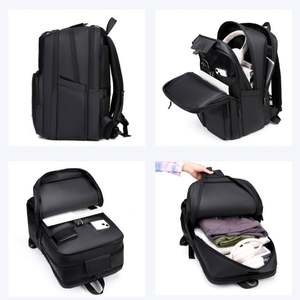 Sac à dos de voyage extensible imperméable en gros, vente chaude, sac à dos pour ordinateur portable 15,6 pouces pour hommes, grande capacité, sac de voyage extensible - Product Image 3