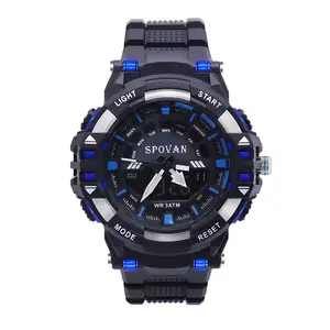 Spovan người đàn ông cổ tay Thiết bị điện tử Relojes digitales rẻ hơn hợp thời trang 50M chống nước đồng hồ