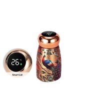 Petite tasse thermos sous vide en céramique 316, portable, avec affichage intelligent de la température, nouveau design esthétique