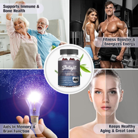 YanniGlow OEM ODM Gummies de résine de Shilajit pur de l'Himalaya pour adultes : Énergie, Soutien Immunitaire, Antioxydant, Anti-âge