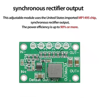 CA-1235 3A 5v-15v modul catu daya TV LED dapat diatur 5 v-15v konverter Regulator tegangan Step-Down untuk ICs