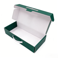 Boîte en carton avec fenêtre transparente, couleur personnalisée, pelliculage mat pour noix, fruits secs, dattes, boîte cadeau, expédition