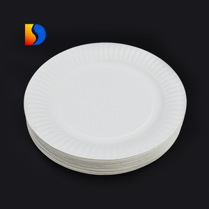 <strong>Small</strong> Disposable <strong>Paper</strong> <strong>Plates</strong> for Food Serving Party Supplies - Product Image 5
